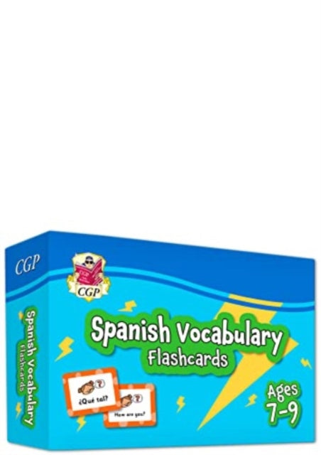 Spanish Vocabulary Flashcards for Ages 7-9 (with