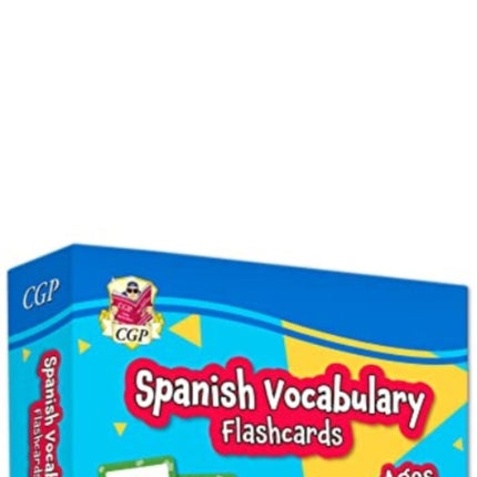 Spanish Vocabulary Flashcards for Ages 9-11 (with