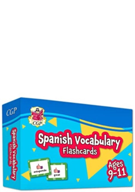 Spanish Vocabulary Flashcards for Ages 9-11 (with