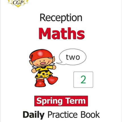 Reception Maths Daily Practice Book: Spring Term
