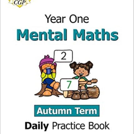 KS1 Mental Maths Year 1 Daily Practice Book: Autumn Term