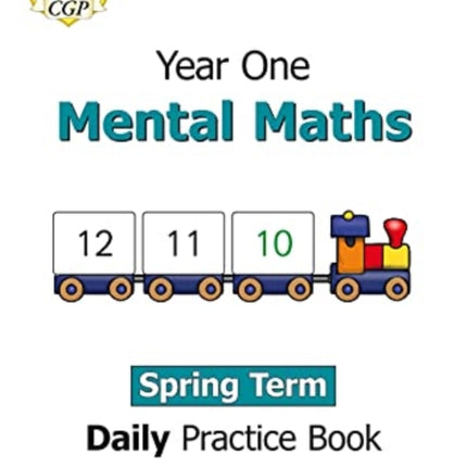 KS1 Mental Maths Year 1 Daily Practice Book: Spring Term