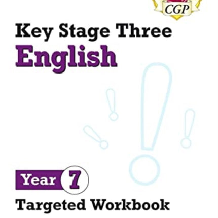 KS3 English Year 7 Targeted Workbook (with answers)
