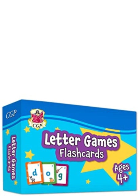 Letter Games Flashcards for Ages 4+