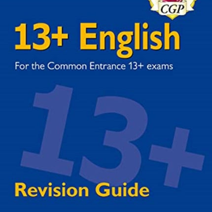 13+ English Revision Guide for the Common