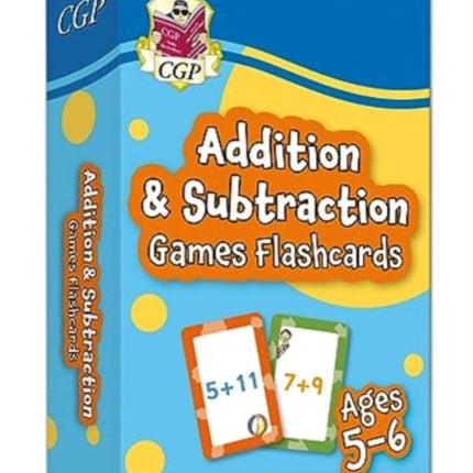 Addition & Subtraction Games Flashcards for Ages