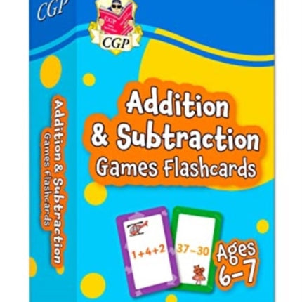 Addition & Subtraction Games Flashcards for Ages