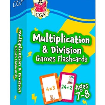 Multiplication & Division Games Flashcards for