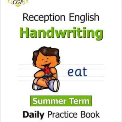 Reception Handwriting Daily Practice Book: Summer Term