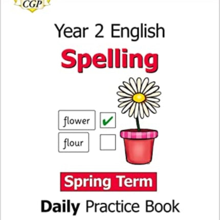 KS1 Spelling Year 2 Daily Practice Book: Spring Term