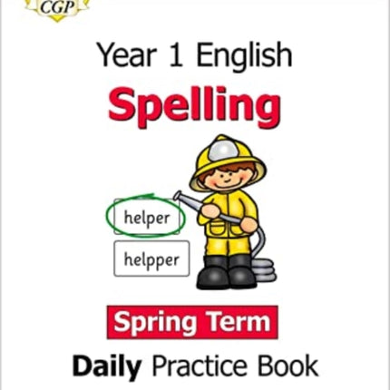 KS1 Spelling Year 1 Daily Practice Book: Spring Term