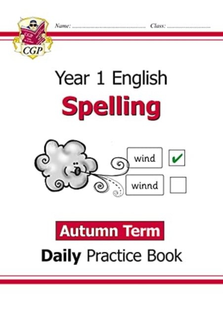 KS1 Spelling Year 1 Daily Practice Book: Autumn