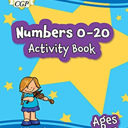 Numbers 0-20 Activity Book for Ages 4-5