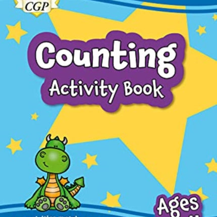 Counting Activity Book for Ages 3-4 (Preschool)