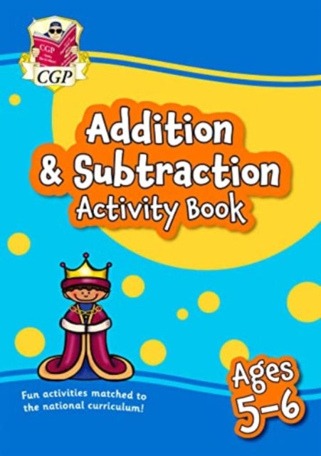 Addition & Subtraction Activity Book for Ages 5-6