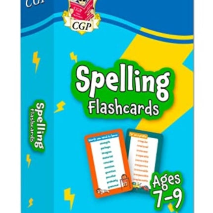 Spelling Flashcards for Ages 7-9