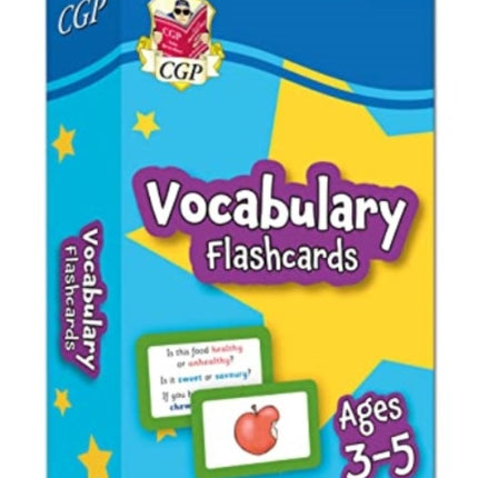 Vocabulary Flashcards for Ages 3-5