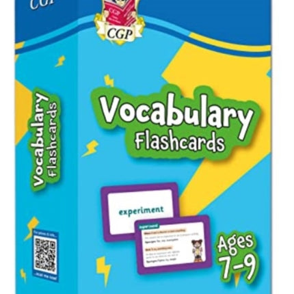 Vocabulary Flashcards for Ages 7-9