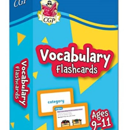 Vocabulary Flashcards for Ages 9-11