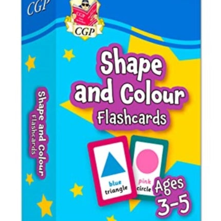 Shape & Colour Flashcards for Ages 3-5
