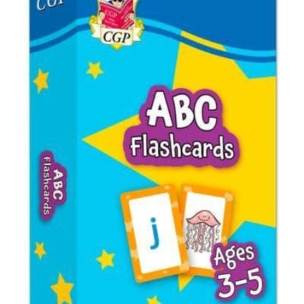 ABC Flashcards for Ages 3-5: perfect for learning