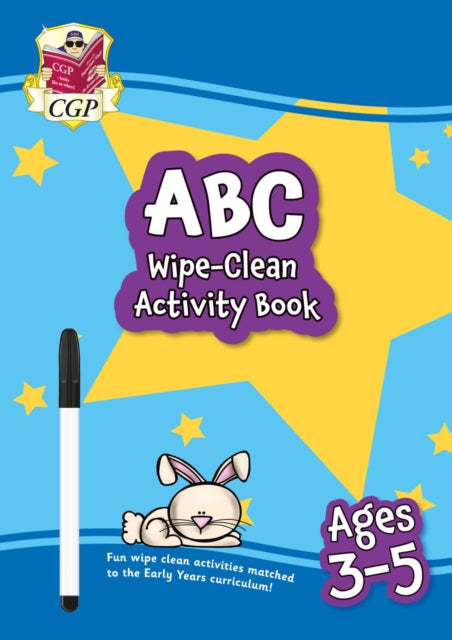 New ABC WipeClean Activity Book for Ages 35 with