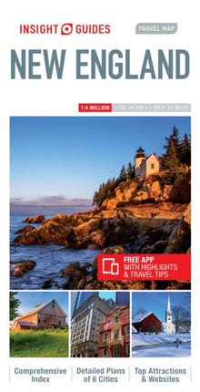 Insight Guides Travel Map New England