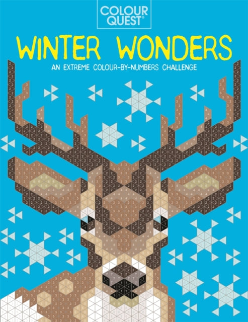 Colour Quest®: Winter Wonders: An Extreme Colour by Numbers Challenge