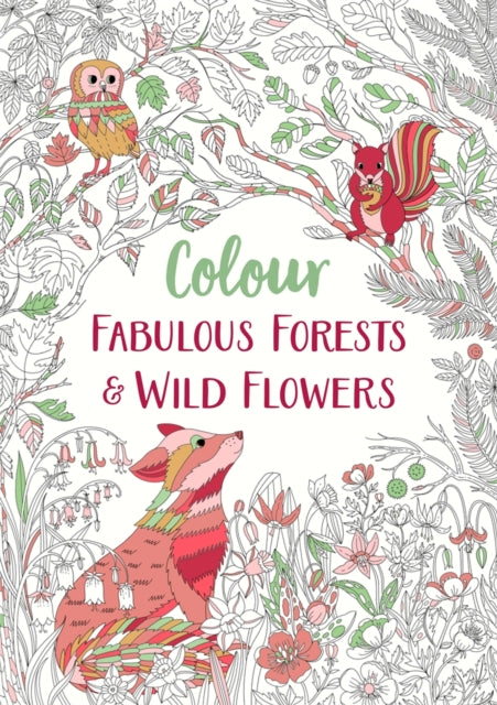 Fabulous Forests and Wild Flowers: An Anti-Stress Colouring Book