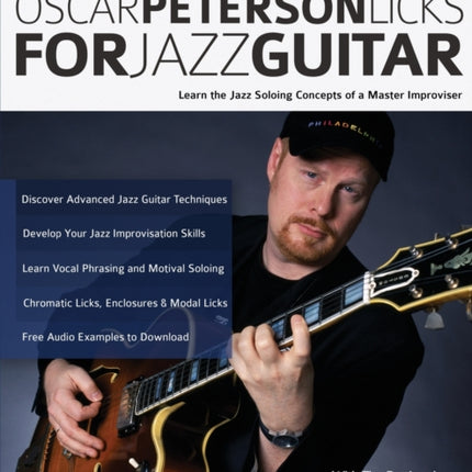 Ulf Wakenius' Oscar Peterson Licks for Jazz Guitar: Learn the Jazz Concepts of a Master Improviser