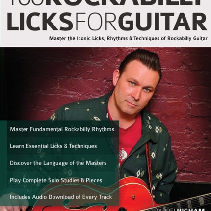 100 Rockabilly Licks For Guitar: Master the Iconic Licks, Rhythms & Techniques of Rockabilly Guitar