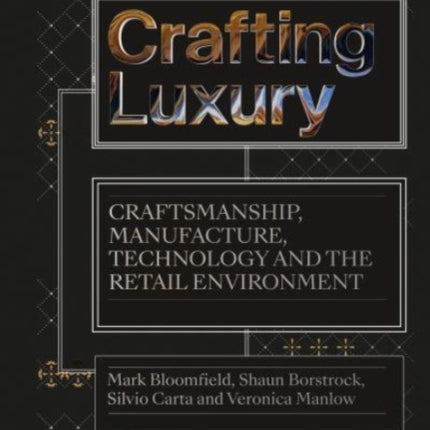 Crafting Luxury: Craftsmanship, Manufacture, Technology and the Retail Environment