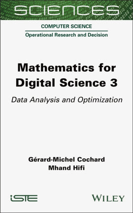 Mathematics for Digital Science 3 Data Analysis