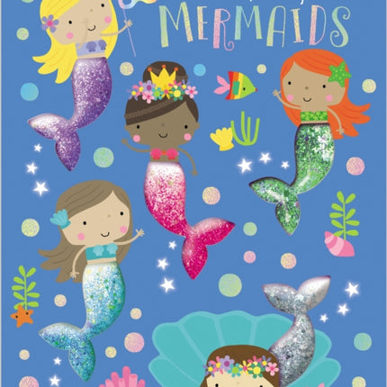 Five Sparkly Mermaids