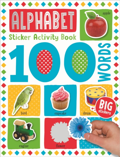 100 Alphabet Words Sticker Activity