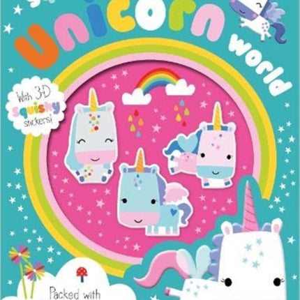 Squishy Stickers Unicorn World