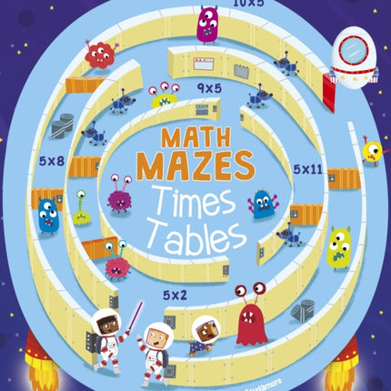 Math Mazes: Times Tables