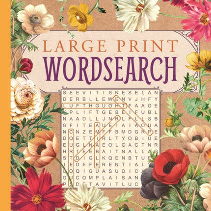 Large Print Wordsearch