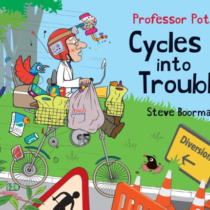 Professor Potts Cycles Into Trouble