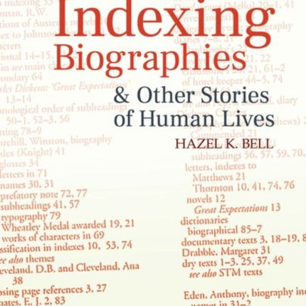 Indexing Biographies and Other Stories of Human Lives