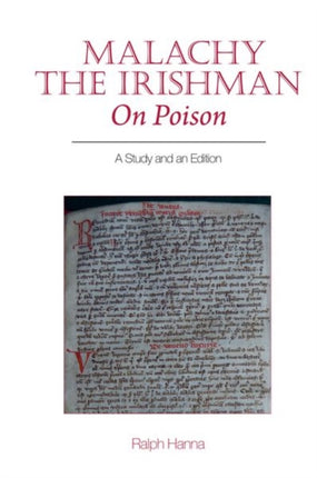 Malachy the Irishman, On Poison: A Study and an