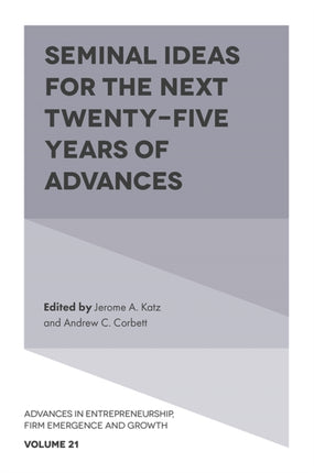 Seminal Ideas for the Next Twenty-Five Years of Advances