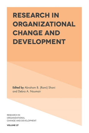 Research in Organizational Change and Development