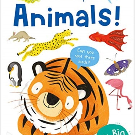 Lots to Spot Sticker Book: Animals!