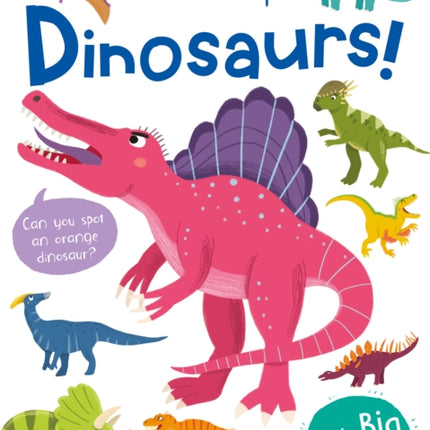 Lots to Spot Sticker Book: Dinosaurs!