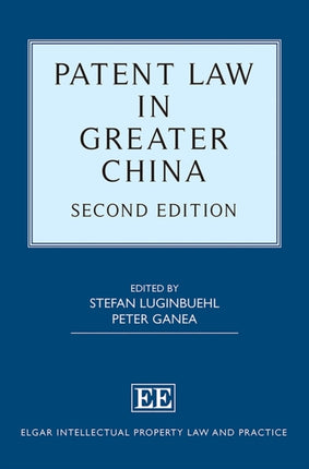 Patent Law in Greater China