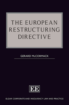 The European Restructuring Directive