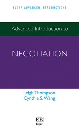 Advanced Introduction to Negotiation