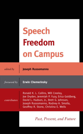Speech Freedom on Campus: Past, Present, and