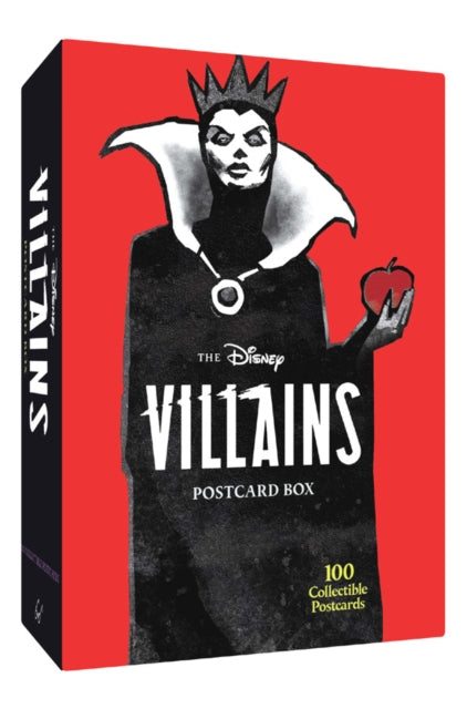 The Disney Villains Postcard Box: 100 Collectible Postcards